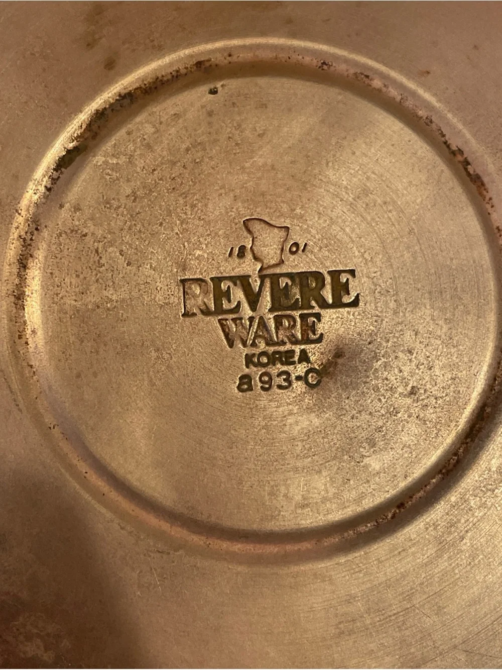 Vtg Paul Revere Ware 1.5 Qt Whistling Teapot Kettle Copper Bottom Stainless